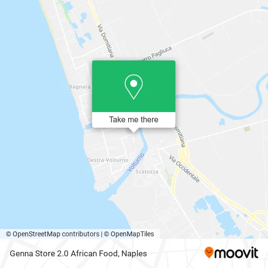 Genna Store 2.0 African Food map