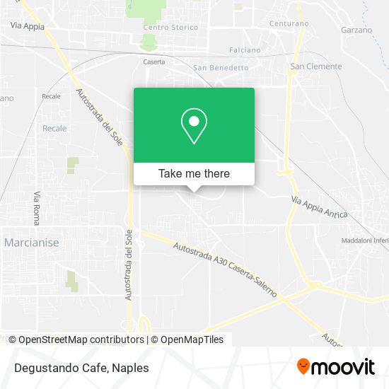 Degustando Cafe map