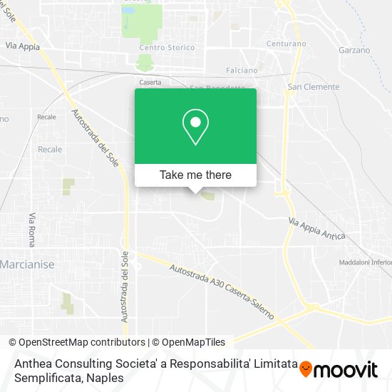 Anthea Consulting Societa' a Responsabilita' Limitata Semplificata map