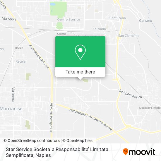 Star Service Societa' a Responsabilita' Limitata Semplificata map