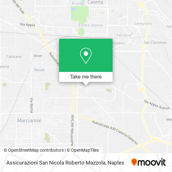 Assicurazioni San Nicola Roberto Mazzola map