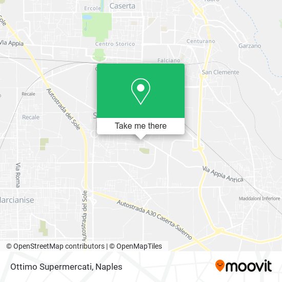 Ottimo Supermercati map
