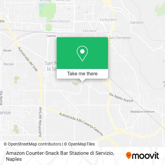 Amazon Counter-Snack Bar Stazione di Servizio map
