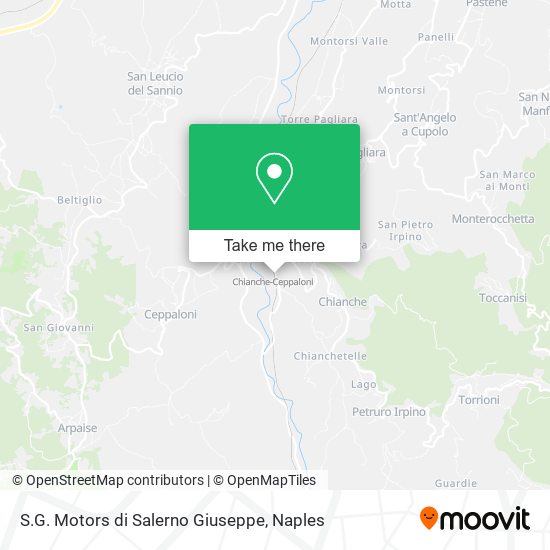 S.G. Motors di Salerno Giuseppe map