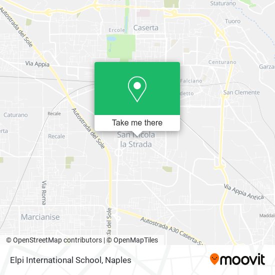 Elpi International School map