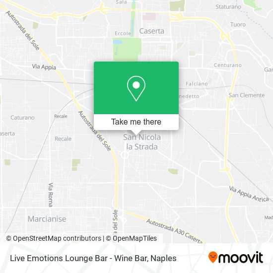 Live Emotions Lounge Bar - Wine Bar map