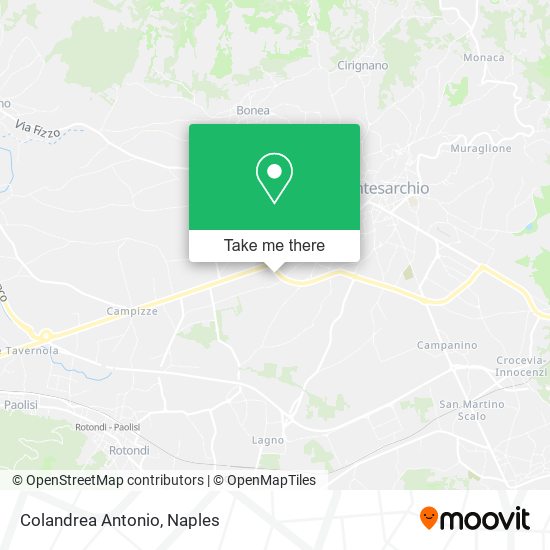 Colandrea Antonio map