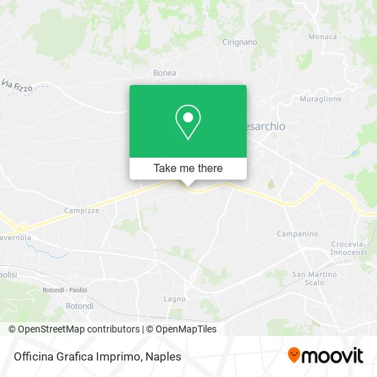 Officina Grafica Imprimo map
