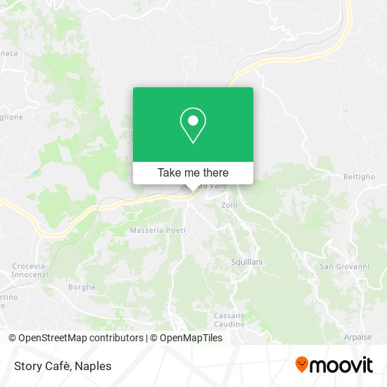 Story Cafè map