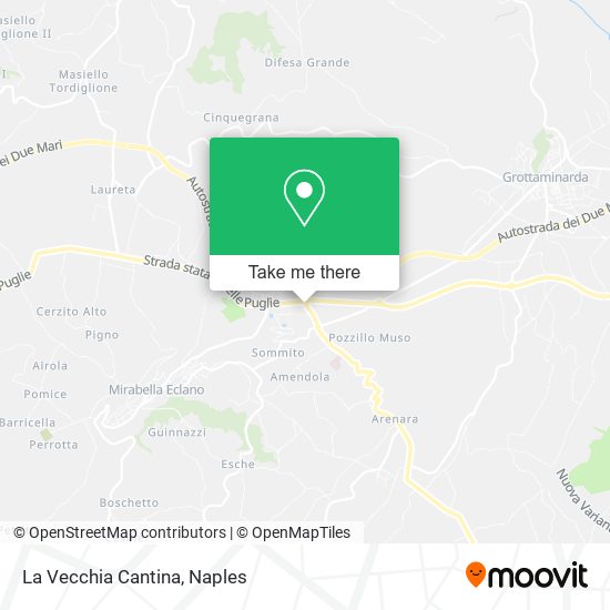 La Vecchia Cantina map