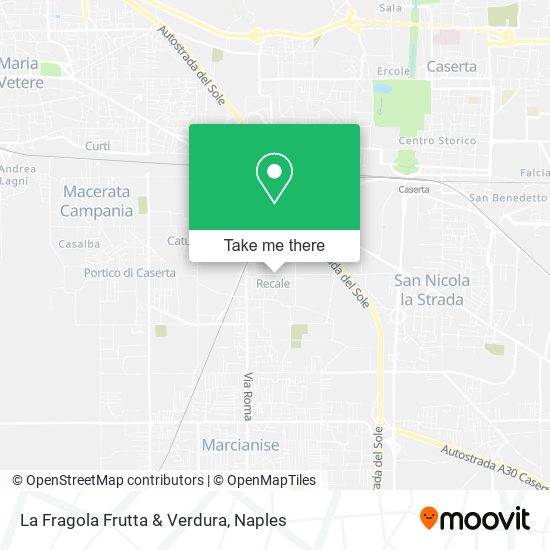 La Fragola Frutta & Verdura map