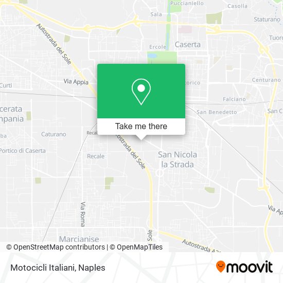 Motocicli Italiani map