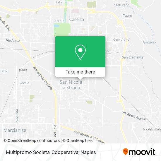 Multipromo Societa' Cooperativa map