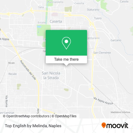 Top English by Melinda map