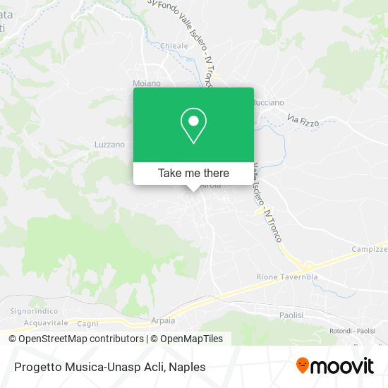 Progetto Musica-Unasp Acli map