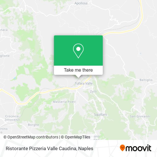 Ristorante Pizzeria Valle Caudina map