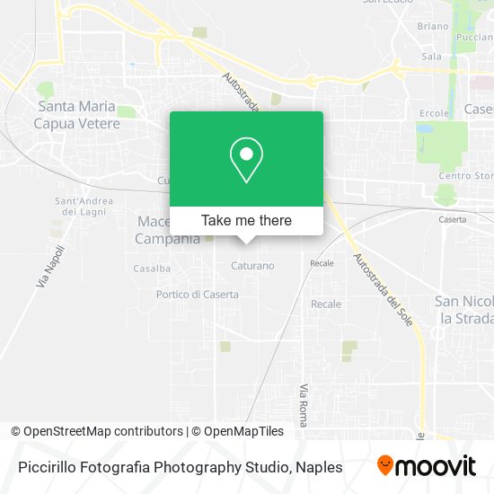 Piccirillo Fotografia Photography Studio map