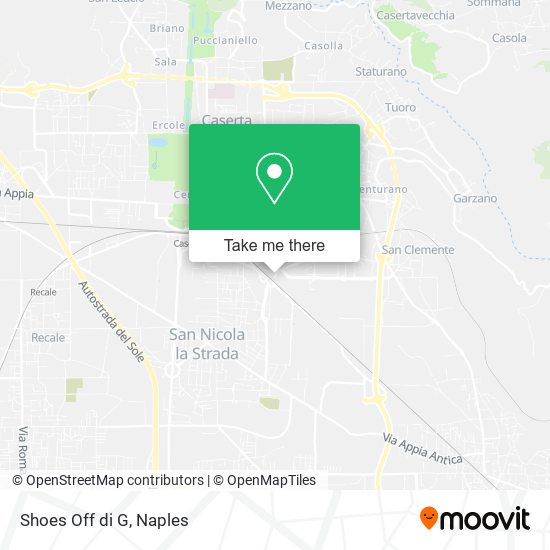 Shoes Off di G map
