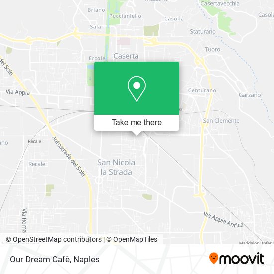 Our Dream Cafè map