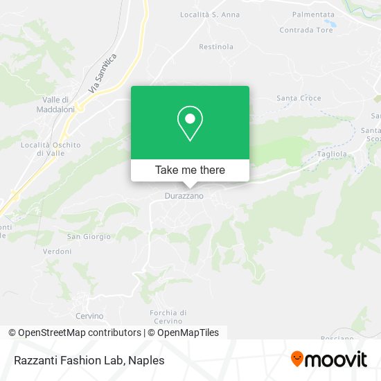 Razzanti Fashion Lab map