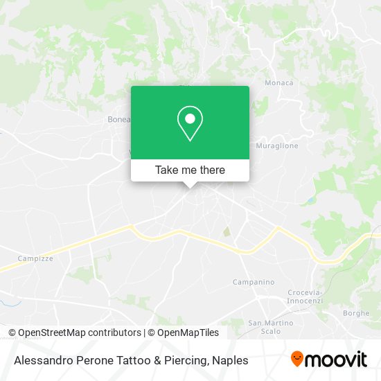 Alessandro Perone Tattoo & Piercing map