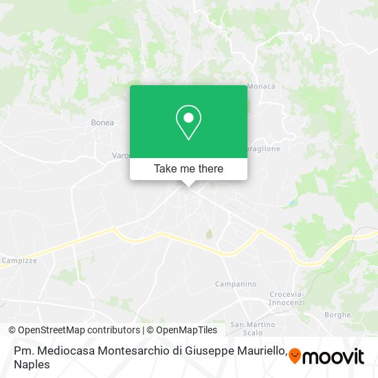 Pm. Mediocasa Montesarchio di Giuseppe Mauriello map