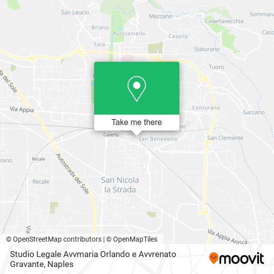 Studio Legale Avvmaria Orlando e Avvrenato Gravante map