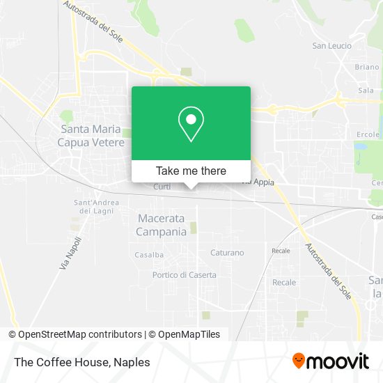 The Coffee House map