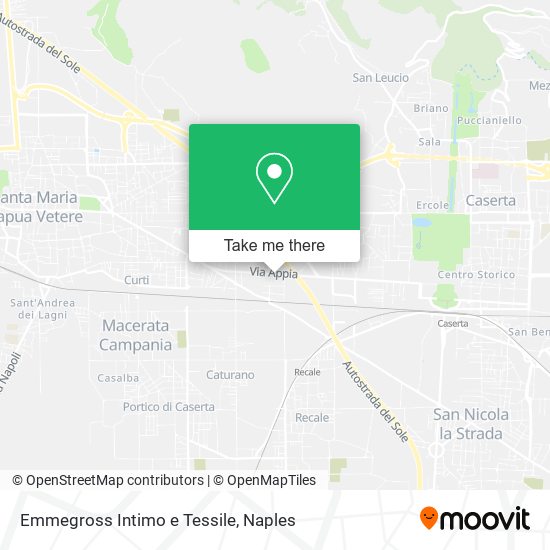 Emmegross Intimo e Tessile map