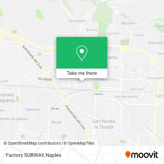 Factory SUBWAY map