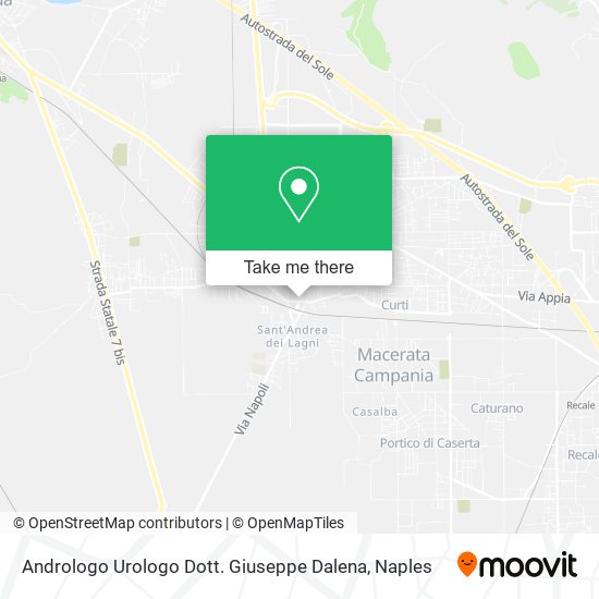 Andrologo Urologo Dott. Giuseppe Dalena map