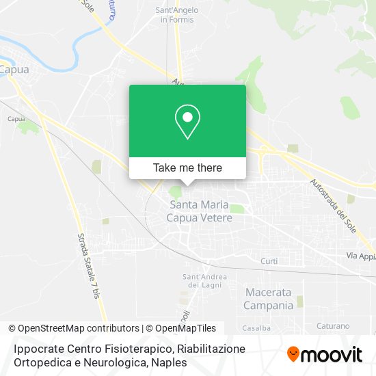 Ippocrate Centro Fisioterapico, Riabilitazione Ortopedica e Neurologica map