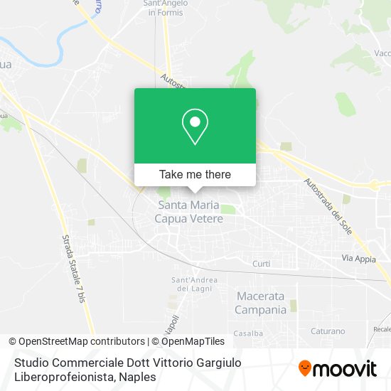 Studio Commerciale Dott Vittorio Gargiulo Liberoprofeionista map