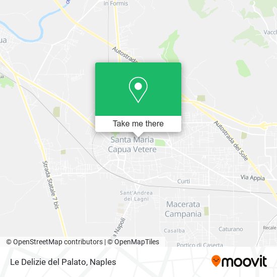 Le Delizie del Palato map