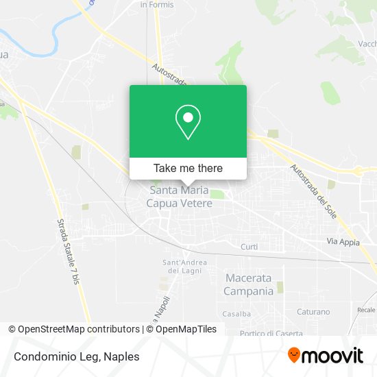 Condominio Leg map