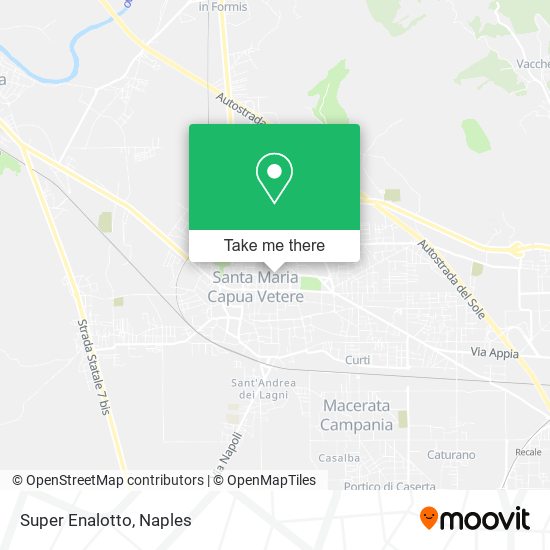 Super Enalotto map