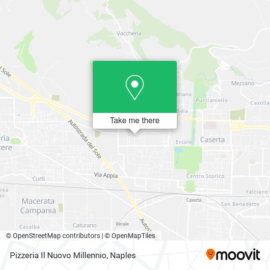 Pizzeria Il Nuovo Millennio map