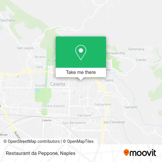 Restaurant da Peppone map