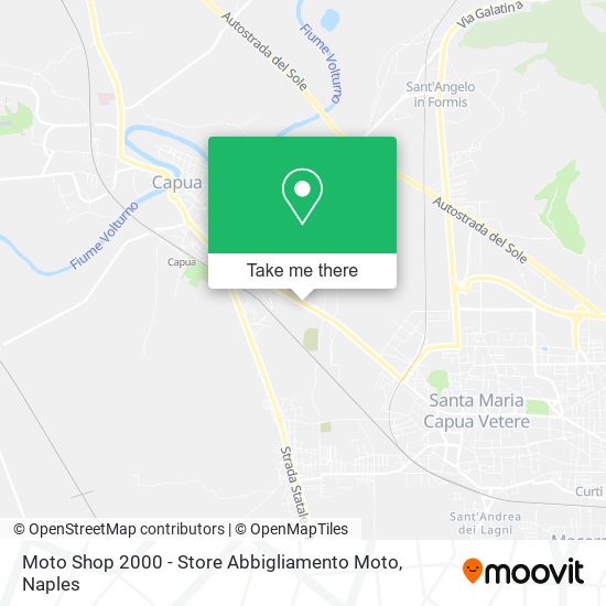 Moto Shop 2000 - Store Abbigliamento Moto map