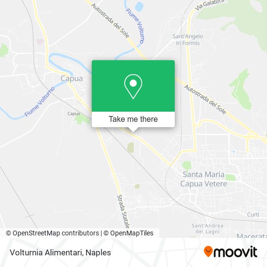 Volturnia Alimentari map