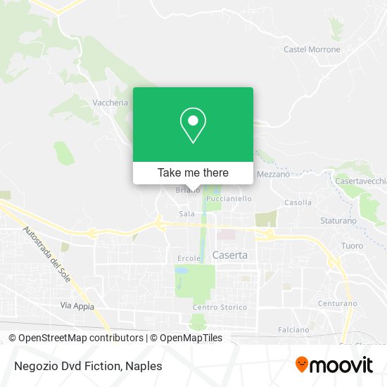 Negozio Dvd Fiction map