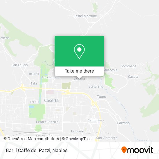 Bar il Caffè dei Pazzi map