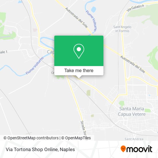 Via Tortona Shop Online map