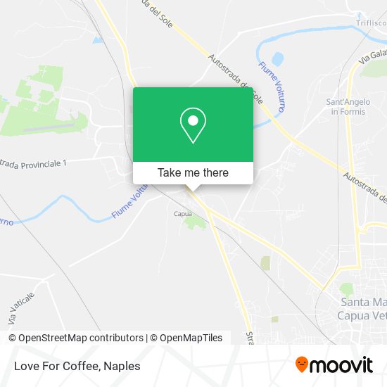 Love For Coffee map