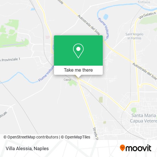 Villa Alessia map