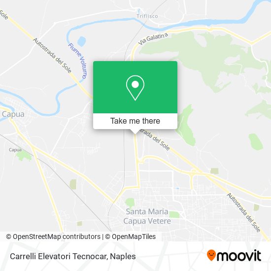 Carrelli Elevatori Tecnocar map
