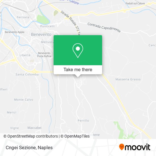 Cngei Sezione map