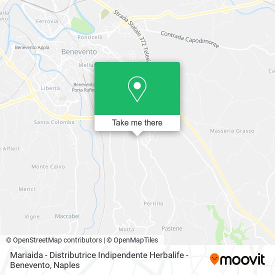 Mariaida - Distributrice Indipendente Herbalife - Benevento map