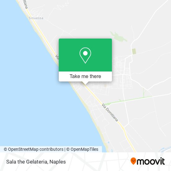 Sala the Gelateria map