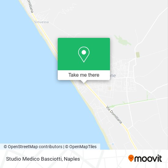 Studio Medico Basciotti map